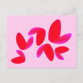 Print, Value Poster Paper (Semi-Gloss) with Hearts Helg Vykort