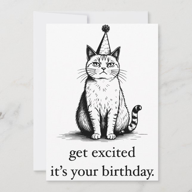 Printable Birthday Card, Lårdagskort Julkort (Framsida)