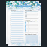 Printable Daily Planner Template<br><div class="desc">A clean,  easy-to-use Printable Daily Planner Template designed to organize tasks,  schedule,  priorities,  and notes for a more productive day.</div>
