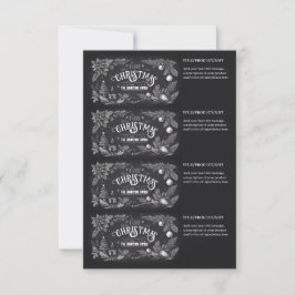 Printable Homemade Christmas Gift Labels Inbjudningar