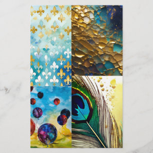 Printables Sampler - Exotic Aquas - Inkesive your Flygblad