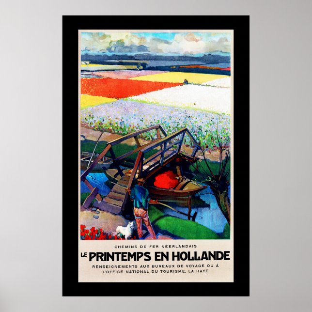 Printemps i Hollande ~ Spingtime Poster (Framsidan)