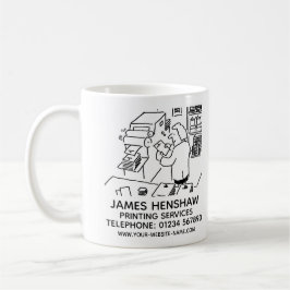 Printers Printing Services Business Promoting Kaffemugg