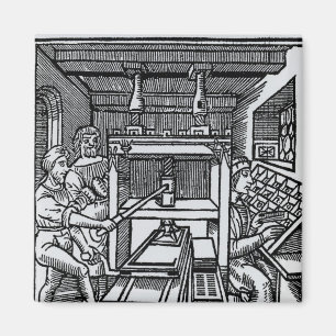 Printingpress Magnet
