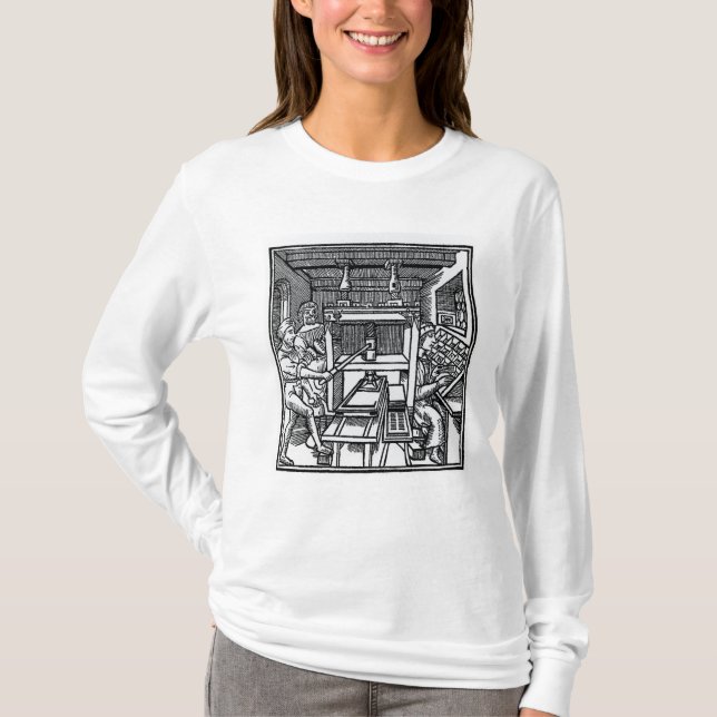 Printingpress T-shirt (Framsida)