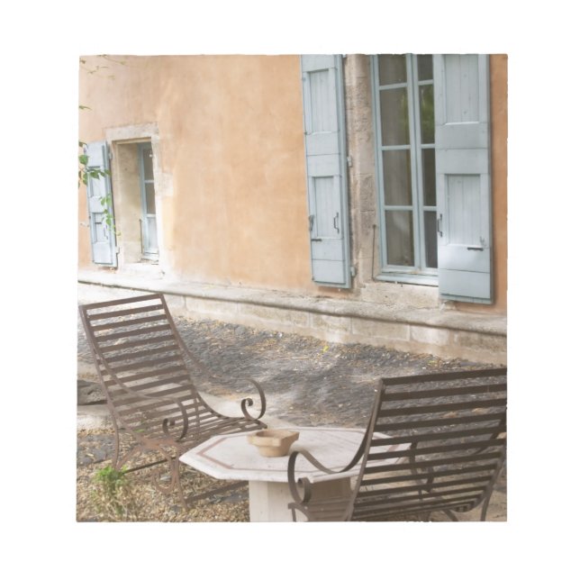 Priorinne St Jean de Bebian. Pezenas region. Anteckningsblock (Framsida)