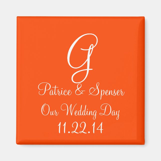 Prioriterad Orange - högeffektsmatchning mellan Fä Magnet (Framsidan)