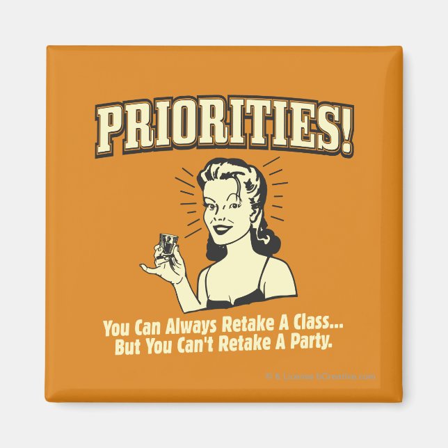 Prioriteringar: Du kan alltid göra om en klass Magnet (Framsidan)