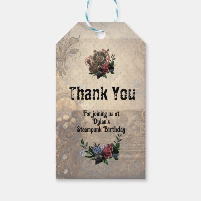 Prioritet för ångersegmentet för gruppen Tack Presentetikett (Framsidan)