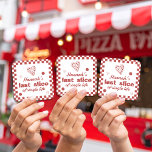 Prioritet för sista segmentet i Pizza Bachelorette Fyrkantigt Klistermärke<br><div class="desc">Fira kärlek på första segmentet med vår sista del av Enkellivets bachelorettsamling! Allt från obehagliga inbjudningar till skarpa tecken,  spel och dekoration har den här pizzauppsättningen allt du behöver för att kasta en roligt,  smakfull utsändning till perfekten. I crust litar vi på! #zazzlemade</div>