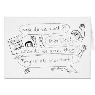 Prioritetskort Hälsningskort