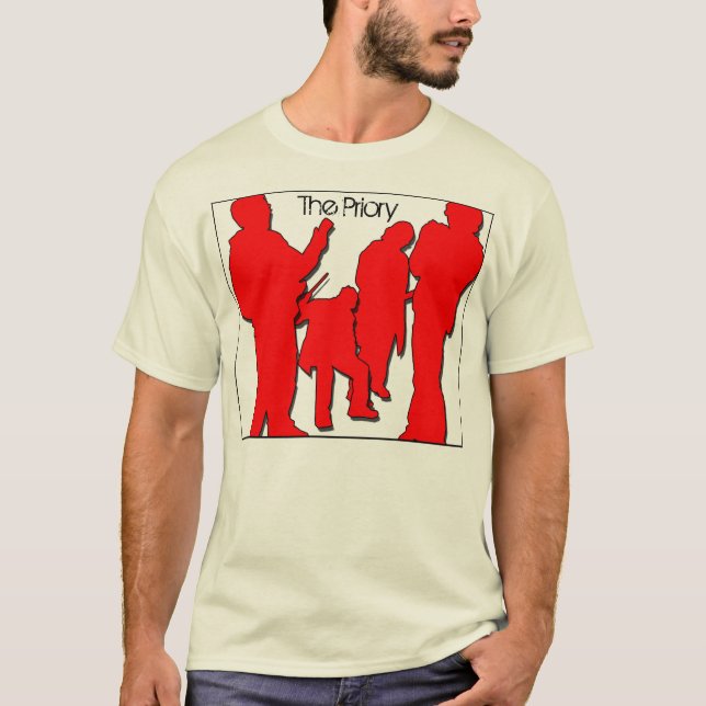 Prioryen - t-skjorta t-shirt (Framsida)