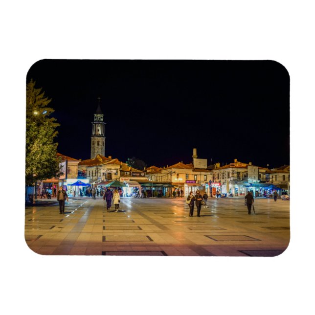 Pripp på natten, Makedonien Magnet (Horisontell)