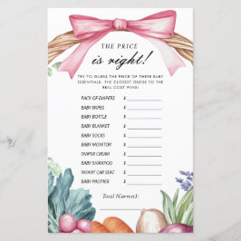 Pris är Höger som är lokalt växande, babyvisningss