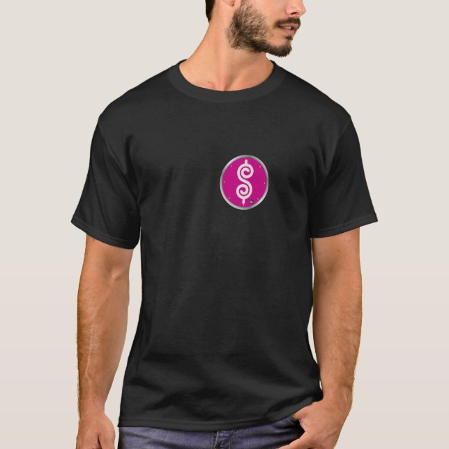 Pris är Högerna Plinko Chip T Shirt (Framsida)
