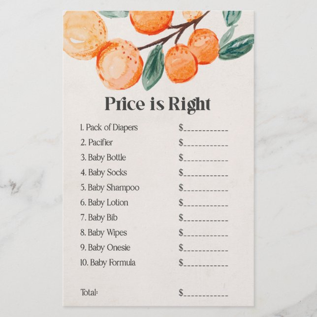 pris barndusch är höger-spel (Framsida)