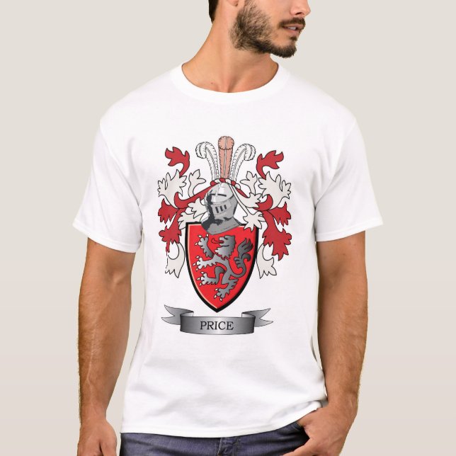 Pris familjvapensköldvapensköld tee (Framsida)