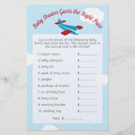 Pris Höger för babyskor på flygplan