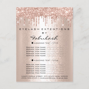 Pris List Ro Guld driver Eyelash Makeup Hair Vykort