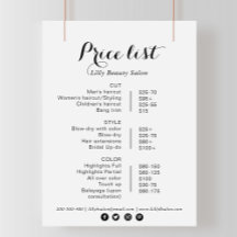 Pris lista över ballonger