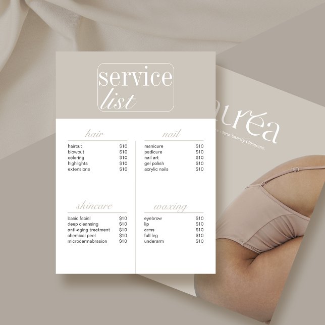 Pris lista över bonussalon (Skapare uppladdad)