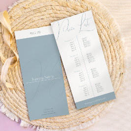 pris lista över elegant boho Blue dubbla Side busi Reklamkort