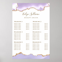 Pris lista över Lavender Agate Poster