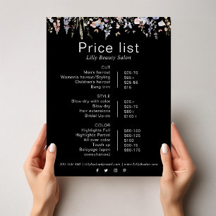 Pris lista över multifärgad Wildblomsallat