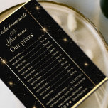 Pris listfälla för elegant Black och Guld Flygblad<br><div class="desc">Elegant Black and Guld Pris List Flyer.</div>