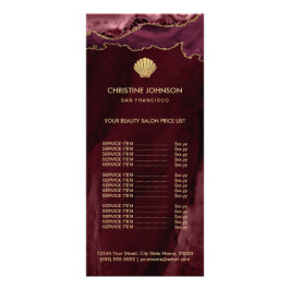 pris logotyp för årstidsbetingad burgunddesign reklamkort