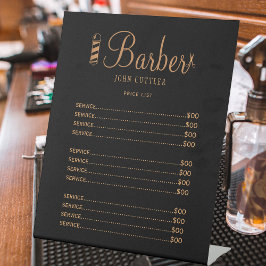 Pris logotyp för Barber professionell 