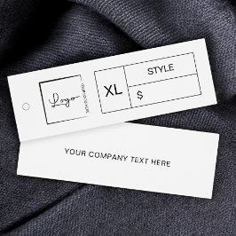 Pris Märkre för Business Logotyp-etikett -  etiket Litet Visitkort