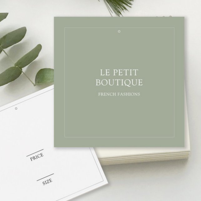 Pris Märkre för butikshandel med enkel försäljning Fyrkantigt Visitkort (Skapare uppladdad)