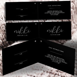 Pris Märkre för modern utskuren kläder Kort