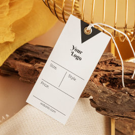 Pris Märkre - Tack, svart&vit Visitkort