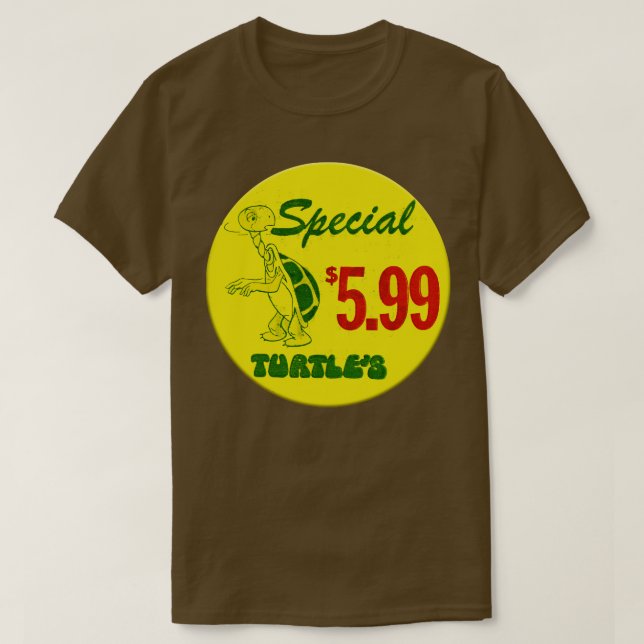 Pris Märkre TShirt för Turtles-poster och -band T Shirt (Design framsida)