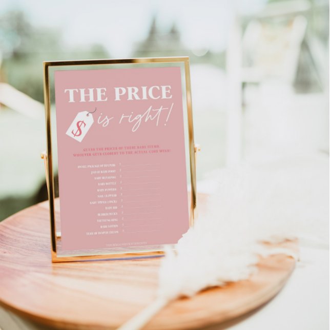 Pris med en liten liten babyliten är Höger Inbjudningar (Skapare uppladdad)