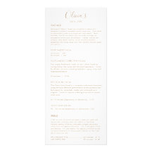 Pris meny för Spa Skincare White Service