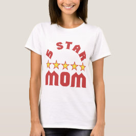 Pris till 5-stjärnig mamma tee shirt