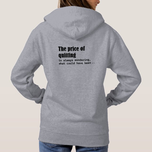 Prisa för att avsluta är alltid att undra t shirt (Baksida)