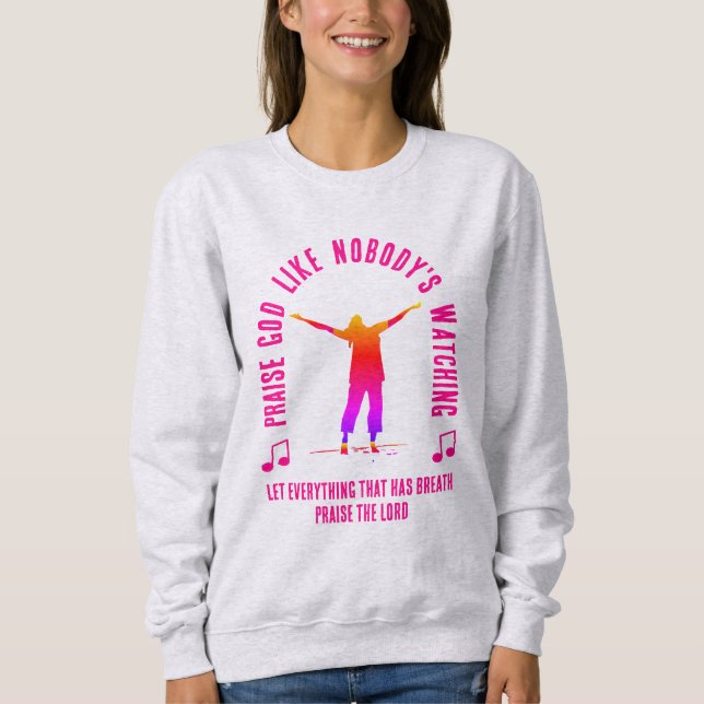 PRISA GUD SOM OM INGEN TITTAR Kristna  T Shirt (Framsida)