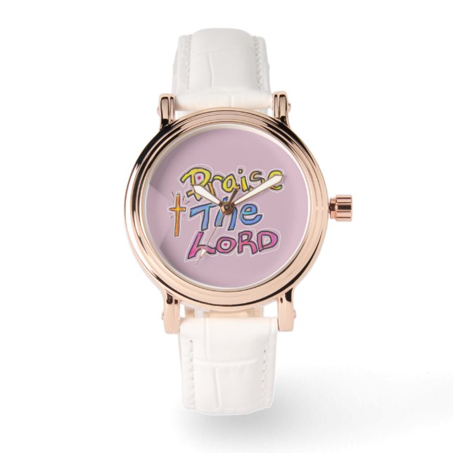 Prisa Herren Kristna Rosa  Armbandsur (Framsida)