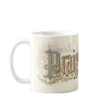 "Prisa Herren" Vintage kristen konst dämpad ton