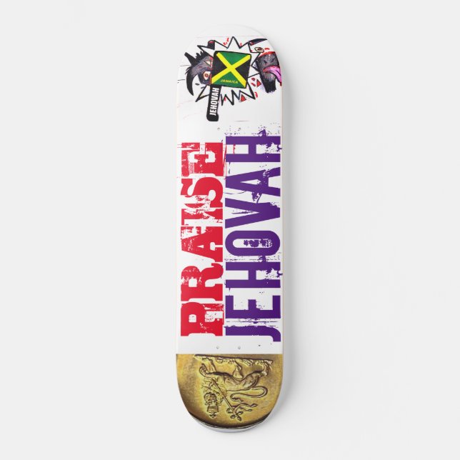PRISA JEHOVAH Skateboard (Framsida)