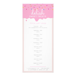 PRISA LIST-bagerikakor som frodas i sprinkler Reklamkort