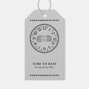 Prisa Märkre av handgjorda varor från Sticka Presentetikett