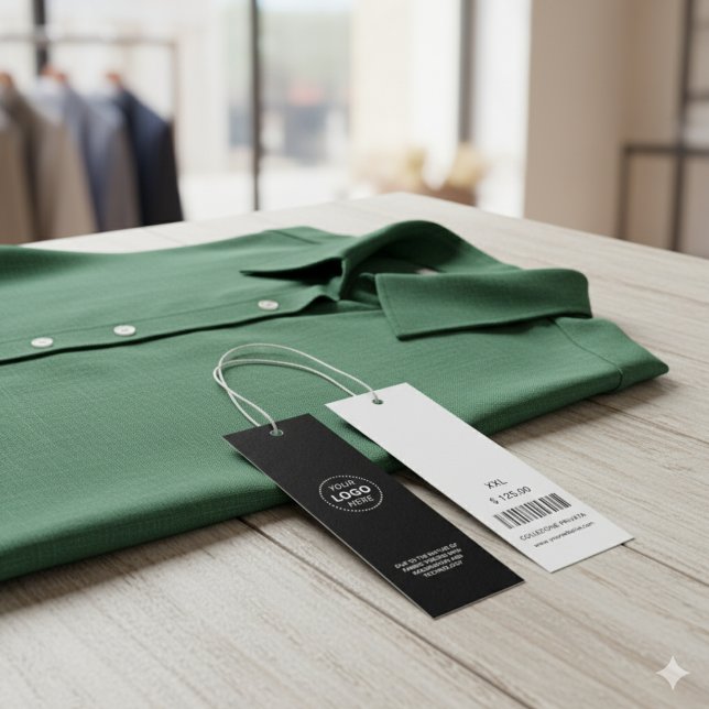 Prisa Märkre för Modern Business Logotyp Barcode S Litet Visitkort (Skapare uppladdad)