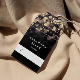 Prisa Märkre i Golden Ljus Presentetikett