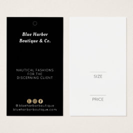 Prisa märkrn professionell Black White Mode Visitkort