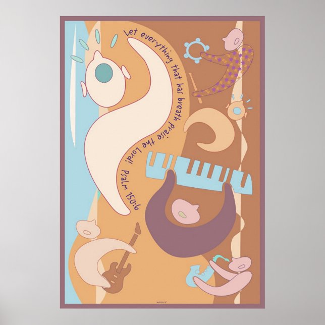 Prisa musik poster (Framsidan)